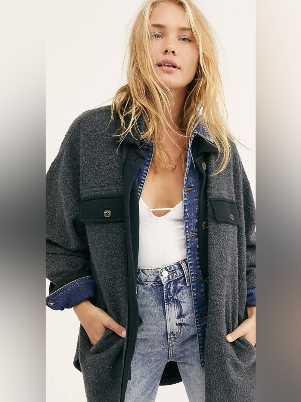 Free People We The Free Ruby Fleece Jacket | Large - Picture 4 of 16